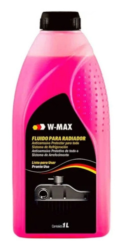 Fluido Radiador Liquido W-max Wurth - 1 Litro