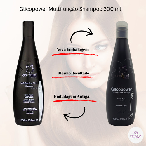 Shampoo Multifunção 5 Em 1 Clorofitum - Reparação E Nutrição