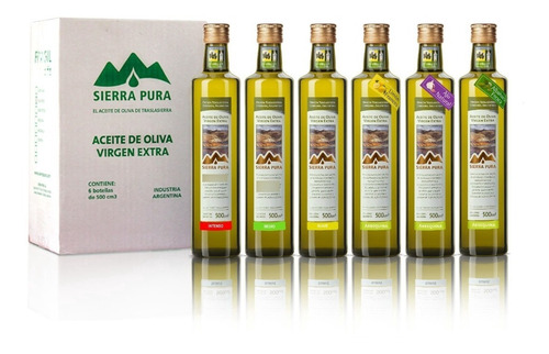 Aceite Oliva Virgen Extra -sierra Pura- Surtido 6x500