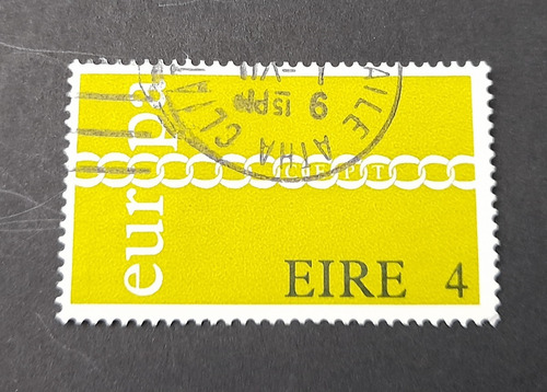 Sello Postal - Irlanda 1971 -  Emisión Europa Diseño Común