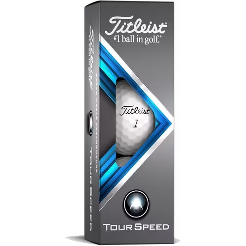 Buke Golf - Pelota Titleist Tour Speed Blanca X3