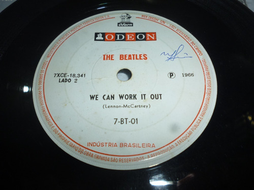 Compacto The Beatles Day Tripper - We Can Work It Out 1966 (Usado)