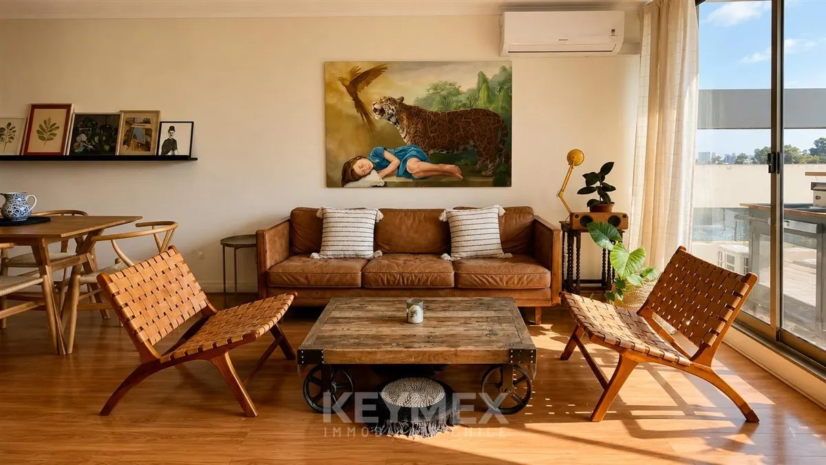 Imagen 2 de 15 de Departamento En Arriendo De 2 Dorm. Con Piscina Y Bajos Gc