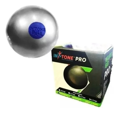 Pelota De Gel Para Pilates Instone Pro 1 Kg Varios Colores