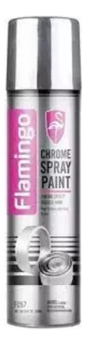 Spray Pintura Cromo Plateada F057