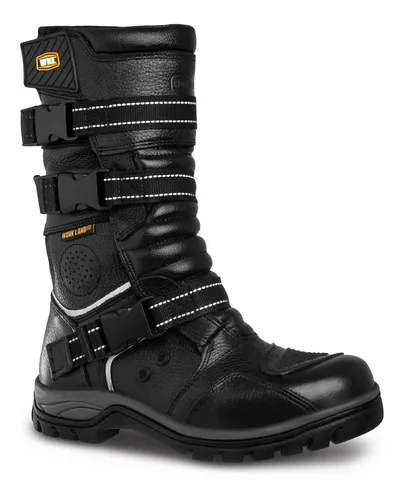 Botas motociclista hombre hot sale