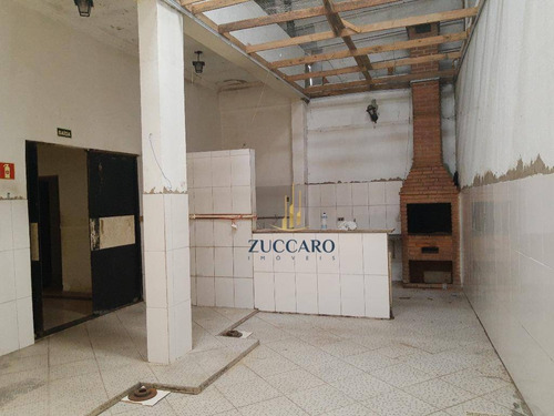 Salão Para Alugar, 300 M² Por R$ 4.000,00/mês - Jardim Bom Clima - Guarulhos/sp - Sl0806