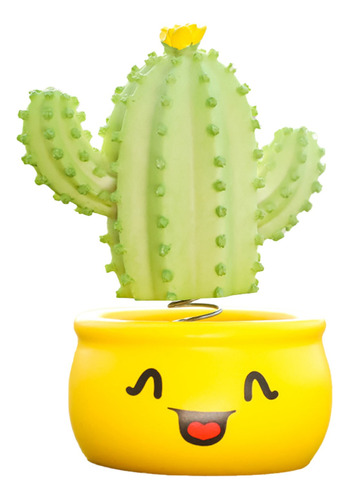 Figura De Un Cactus Que Sacude La Cabeza, Adorno Para Automó