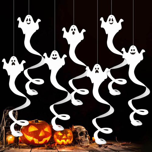 2 X 8 Adornos Colgantes De De Halloween, Decoraciones De