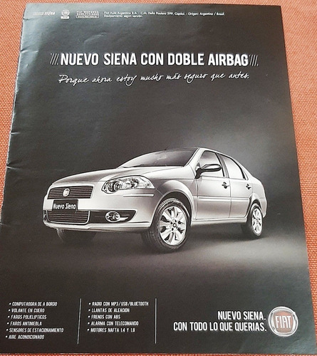 Publicidades Fiat Siena