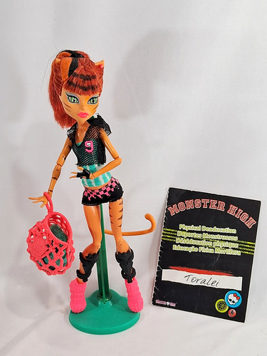 Boneca Toralei Ghoul Sport Monster High Esporterror Mattel 1 (Usado)