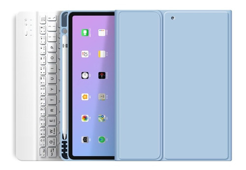 Funda C/teclado Bluetooth Para iPad Air 5/4 (2022/2020) 