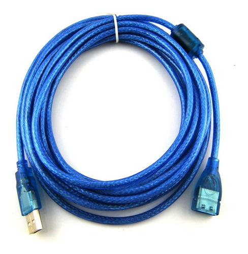 Imagen 5 de 6 de Cable Usb Extension 5metros 2.0 Macho A Hembra Vcom