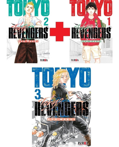 Combo Tokyo Revengers Tomo 1 - 2 Y 3 - Ivrea - Manga