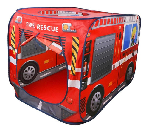 Tienda De Campaña Infantil Casa De Camión De Bomberos