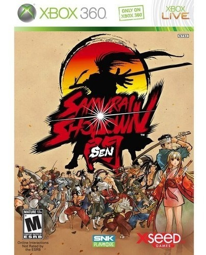 Videojuego Samurai Shodown Sen (xbox 360)