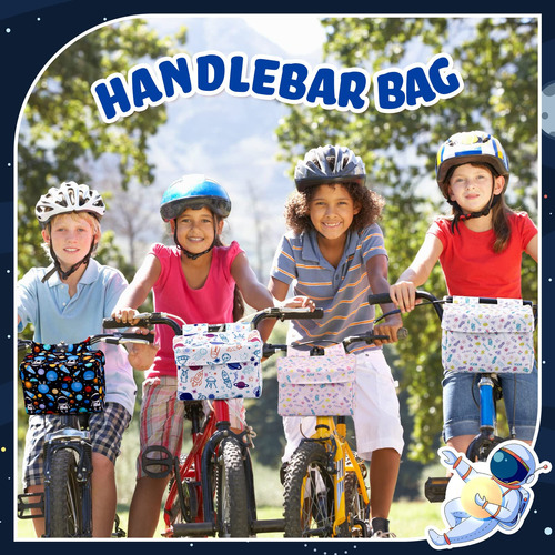 2 Cestas Para Bicicleta Para Niños, Bolsa De Bicicleta Par.