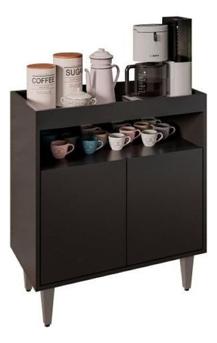 Mesita Auxiliar Modelo York 425 Negro