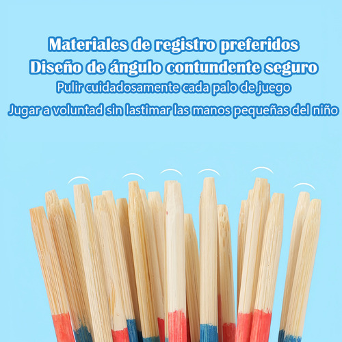 Juego De Palitos Chinos De Madera Juega Y Diviértete
