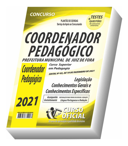 Apostila Pjf - Juiz De Fora - Coordenador Pedagógico