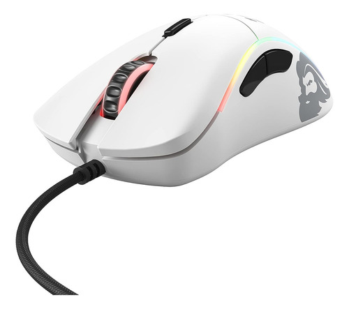 Mouse Gamer Glorius Modelo D - Honeycomb Branco Fosco