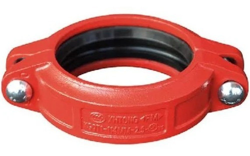 Copla Ranurada Flexible Tipo Victaulic 4 Pulgadas