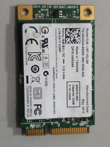 Ssd Lite-on Mpcie 32gb