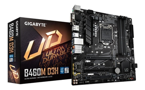 Tarjeta Madre Gigabyte B460m D3h Intel B460 Gen 10 Lga 1200