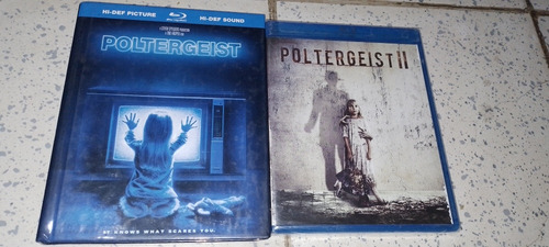 Poltergeist 1 Y Poltergeist 2 En Bluray Español Latino