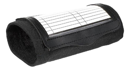 Brazalete De Entrenador Con Ventana De Visualización Negro