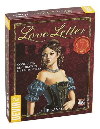 Love Letter - Juego  De Cartas En Español - Devir