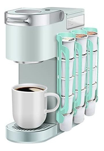 K Cup Coffee Pods Holder- K Cup Storage Side Mount Hanging- 