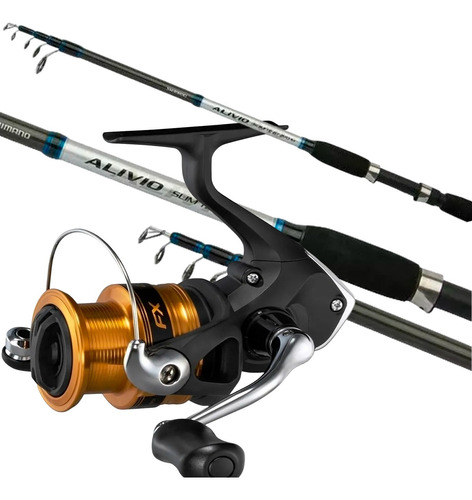 Combo De Pesca Shimano Variada 3 Mts