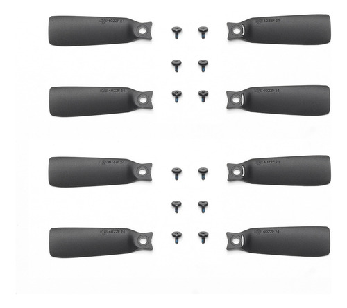 Hélices Juego Completo Propelas Para Dji Flip Color Negro