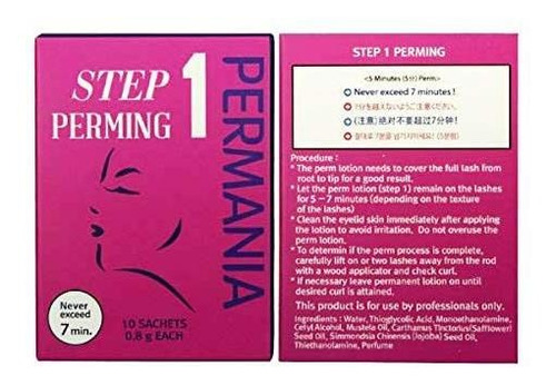 Tratamientos Para Pestaña Permania Eyelash Lifting Kit Pasos