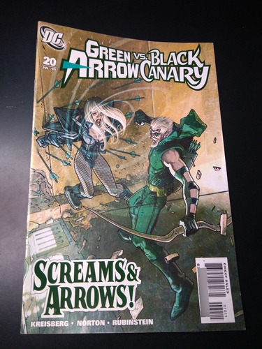Green Arrow Black Canary #20 Dc Comics En Ingles