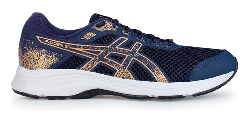 Zapatillas Asics Raiden 3 Midnight/pure Gold Hombre