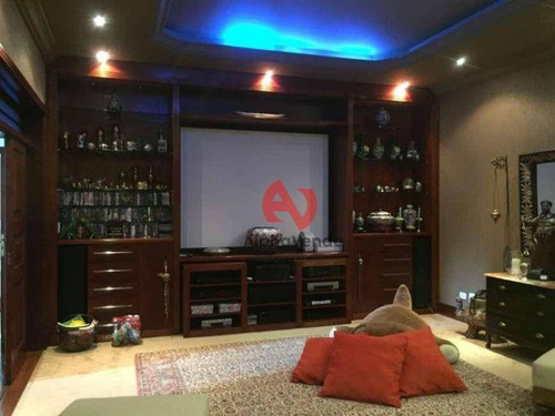 Imagem 4 de 30 de Casa Com 5 Dormitórios, 1100 M² - Venda Por R$ 12.000.000,00 Ou Aluguel Por R$ 38.000,00/mês - Residencial Dois (tamboré) - Santana De Parnaíba/sp - Ca6191