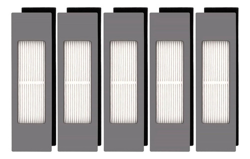 (5 Piezas) Filtro Hepa Para Robot Aspirador Ecovacs Deebo...