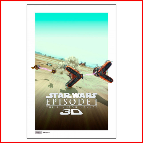 Poster PelĂcula Star Wars Episode 1 - 1999 #04 - 40x60cm