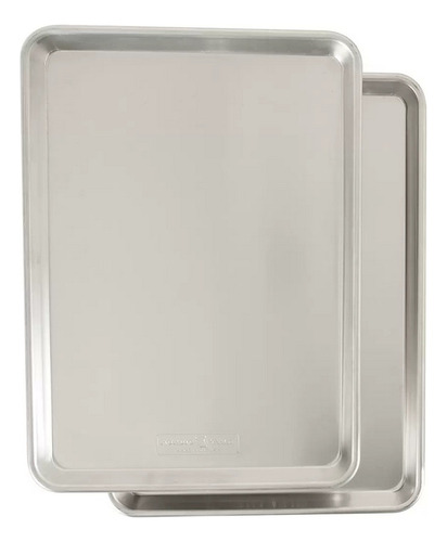 Nordic Ware- Naturals Juego De Bandejas Para Hornear Msi Color Plateado