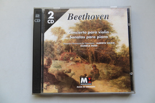 Beethoven 2 Cd Musimundo Lizzio Ruso 