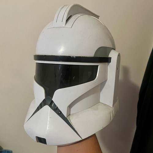 Casco De Starwars Clonetrooper Fase 1 Escala 1:1