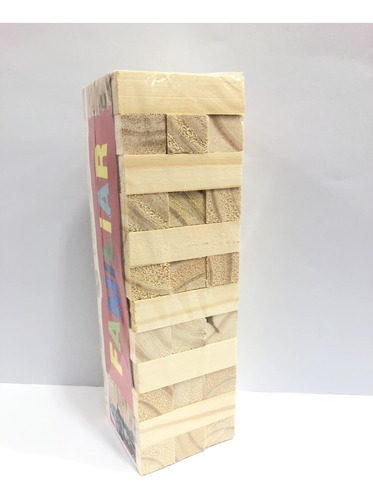 Torre De Madera Mediano Para Jugar En Famila!!