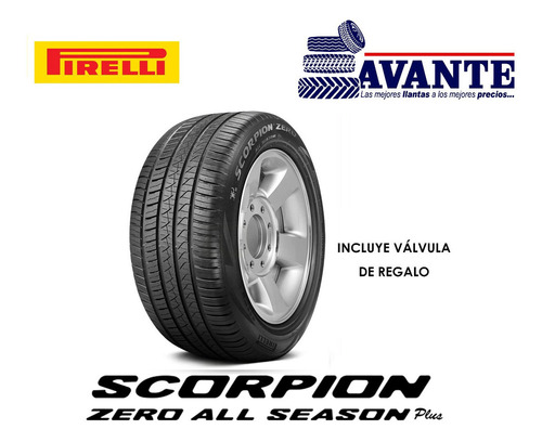 Llanta 255/45r20 Pirelli Scorpion Zero As+ 105y