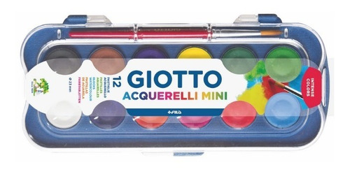 Acuarela Giotto 12 Colores