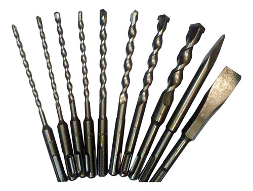 Brocas Sds-plus 10 Peças 1-14mm D-46361 Makita