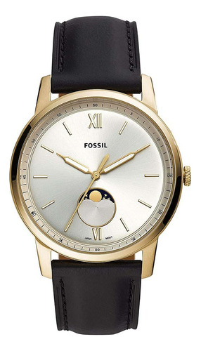 Reloj Fossil Minimalist Moonphase Fs5571 En Stock Original 