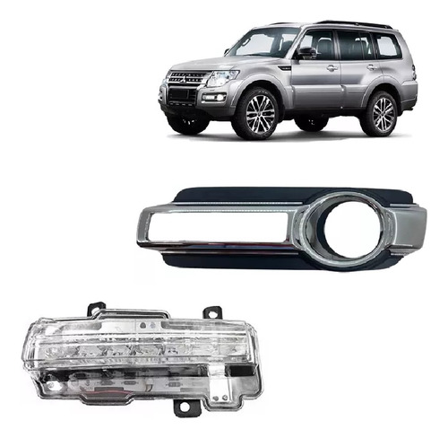 Par Daylight Com Moldura Pajero Full 15 16 17 18 19 20 2021