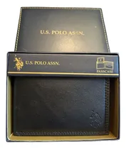 Comprar  Billetera U.s. Polo Assn Passcase Bifold De Cuero Marrón